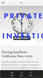 Mobile Screenshot of cjacksoninvestigations.com